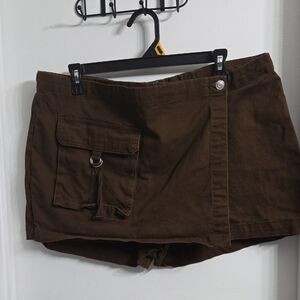 Wild Fable Brown Women's Skort with Pocket